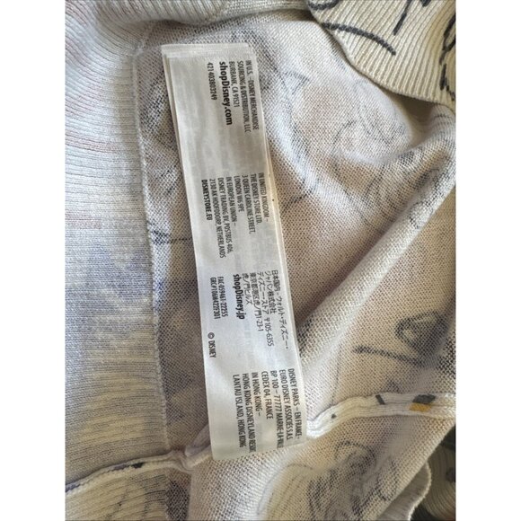 Disney Womens Cardigan With 101 Dalmatians Sleeve Button-Down  Size M - Picture 12 of 15